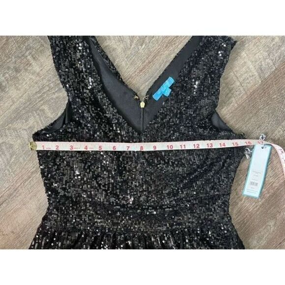 Draper James RSVP Sequin Dress-Size 4 - Picture 6 of 10